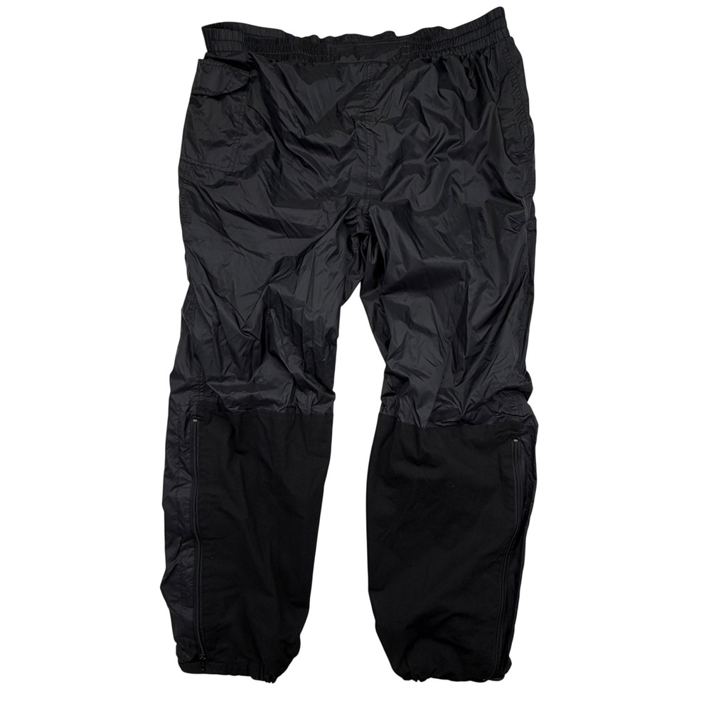Firstgear Rain Pants Mens XL Black RainMan Motorcycle Waterproof Riding Gear